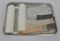 Bandejas de metal sin derrame industriales con percha.