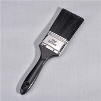 2 pulgadas Negro PBT PLÁSTICO PLÁSTICO ACEITE A BASADO Cepillo de pintura fácil de limpieza