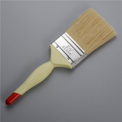 Pincel de pintura de Polyster de 1 "a 4 " con asa de plástico Blanco Brise Brise Pincel